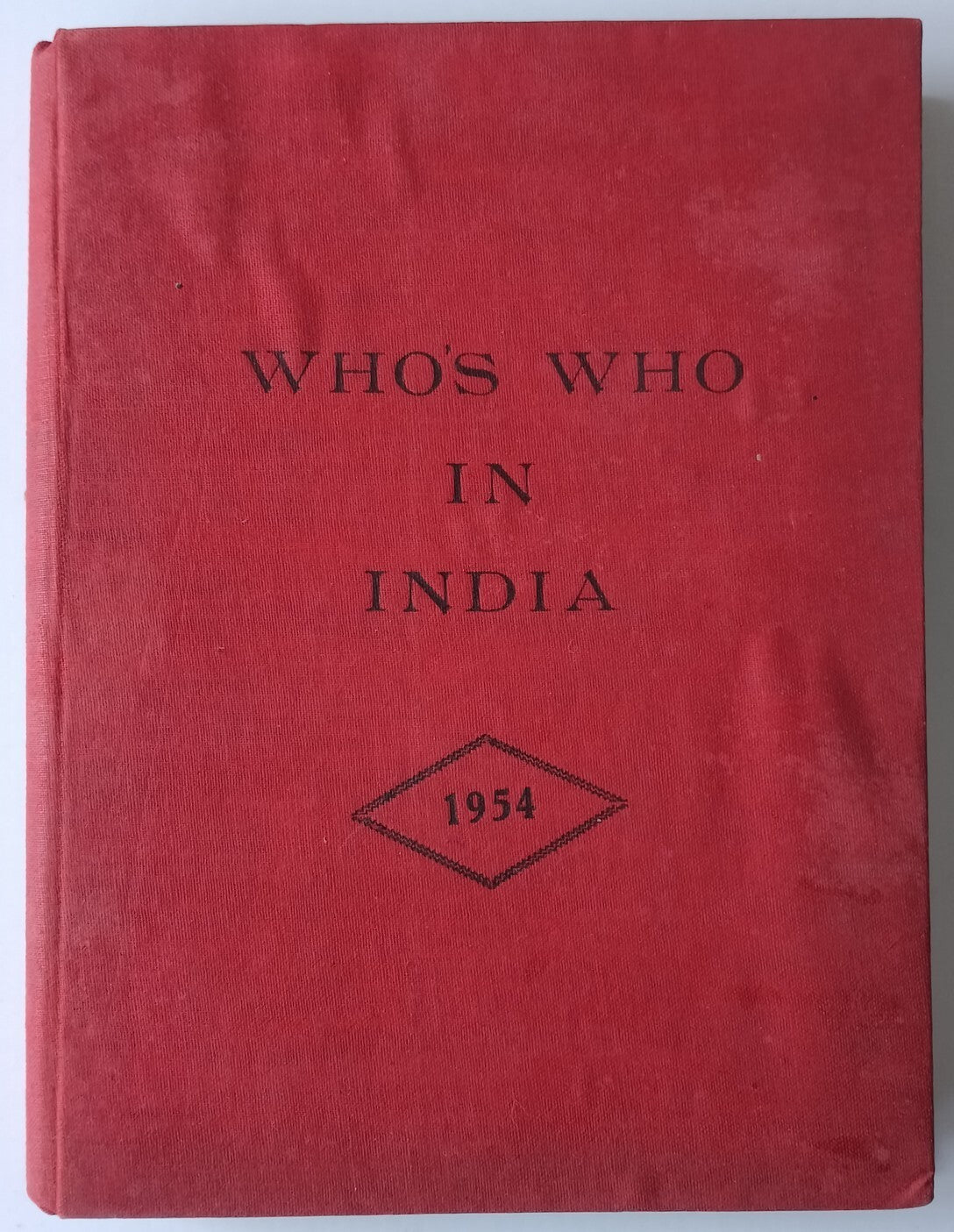 AOP WHO'S WHO IN INDIA 1954