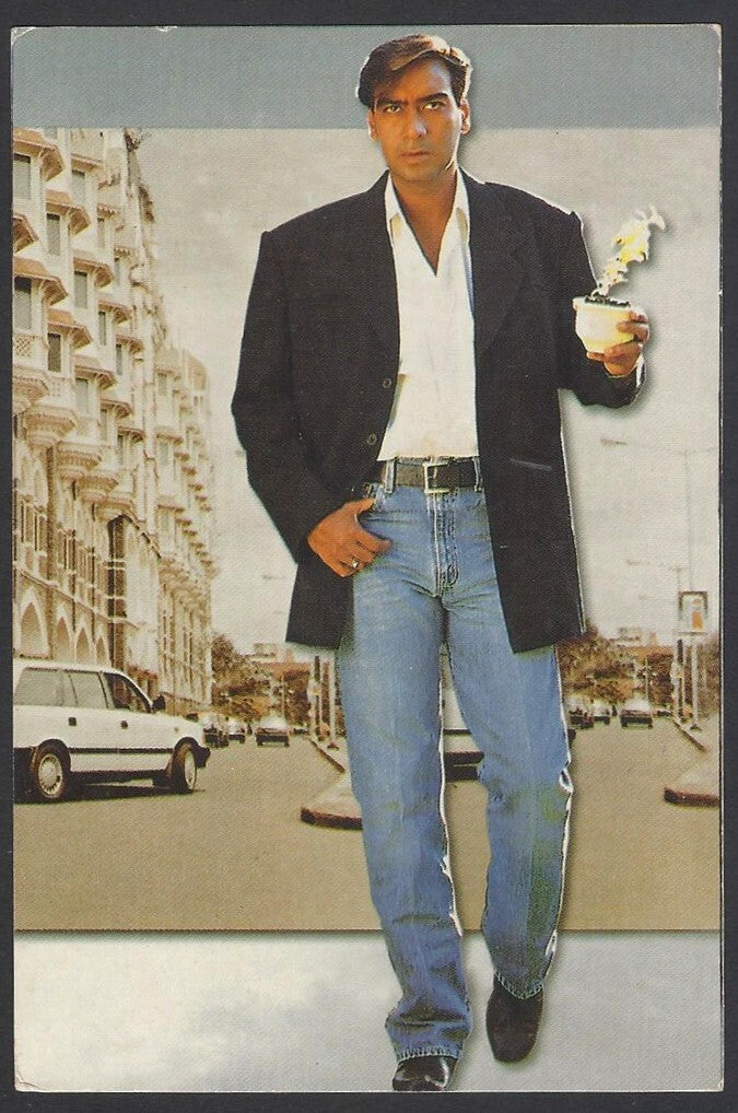 AOP India Bollywood vintage postcard AJAY DEVGAN