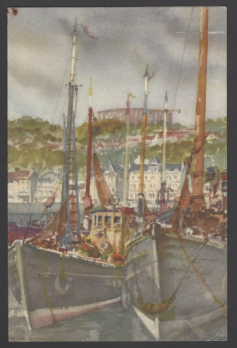 B I British India Steam Navigation Co blank menu folders (10)