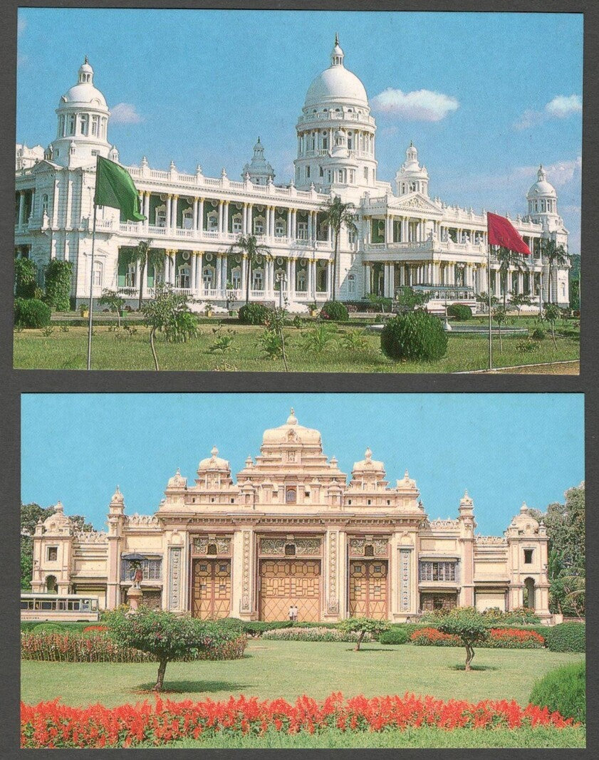 AOP India vintage set of 10 postcards MYSORE
