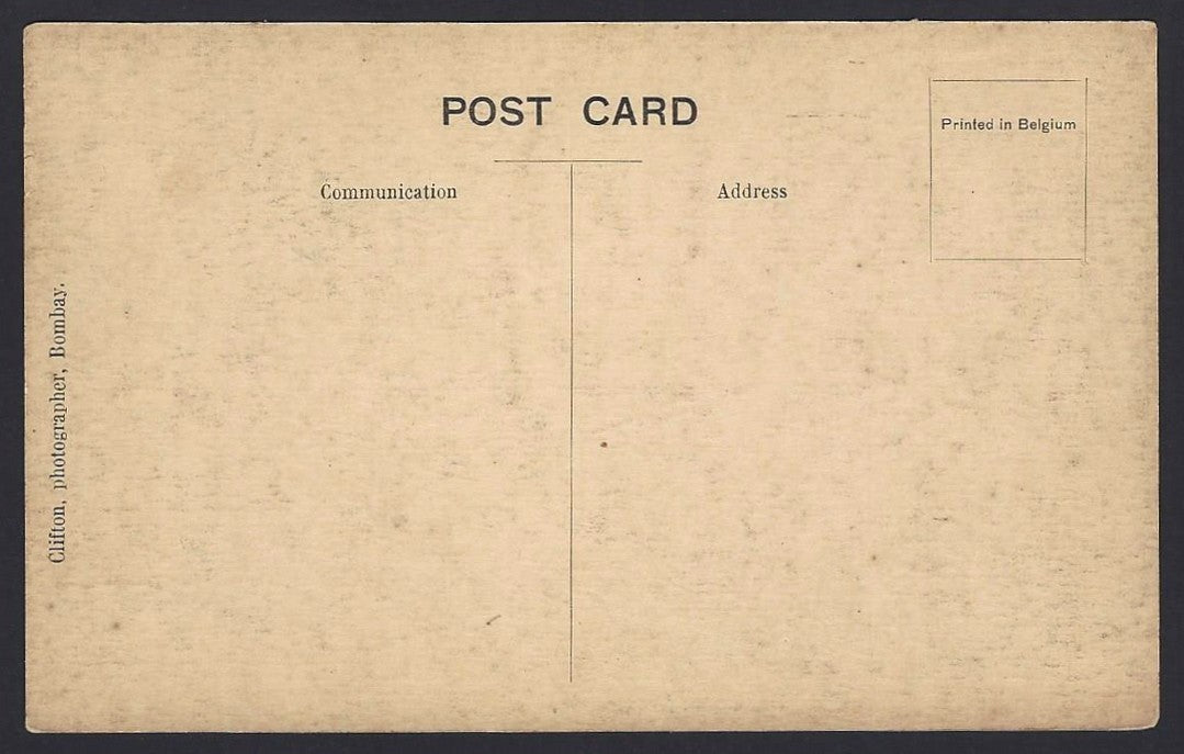India PAHARIES MUSSOORIE (Hill men of Mussoorie) vintage postcard Clifton Bombay