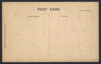 India PAHARIES MUSSOORIE (Hill men of Mussoorie) vintage postcard Clifton Bombay