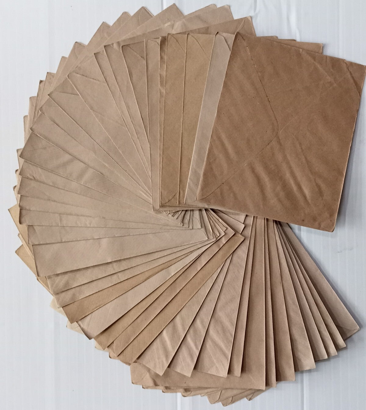 AOP India Hyderabad State 1948 1a4p envelopes unused x 100. HG #25 WHOLESALE