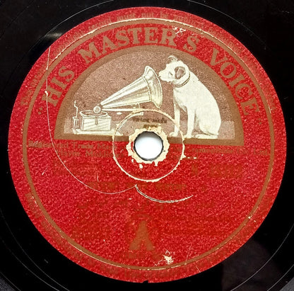 (AOP) India HMV 78rpm 1948 record Bapu Ki Amar Kahani by Mohammed Rafi