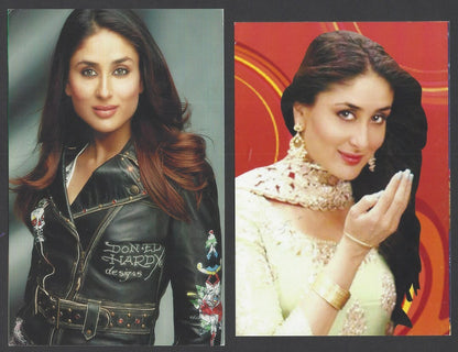 India BOLLYWOOD Kareena Kapoor postcards x 6 