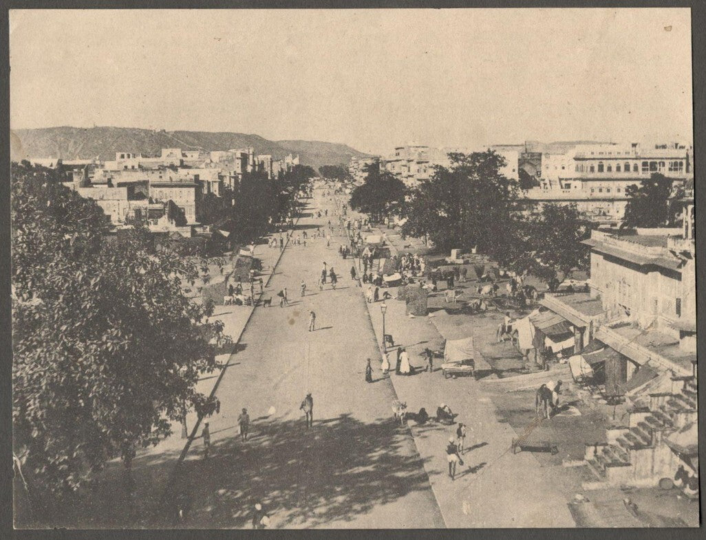 India Gobindram Oodeyram, Jaipur vintage photo 6" x 7.5"