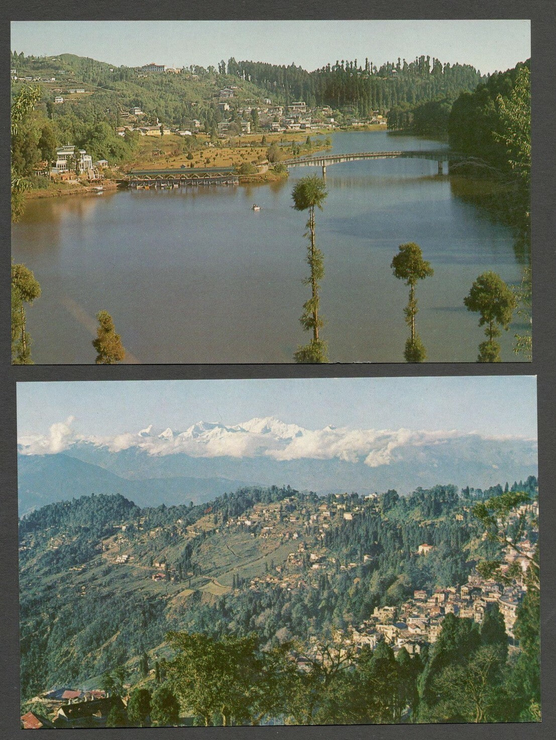 AOP India vintage postcards DARJEELING by Elar (10)