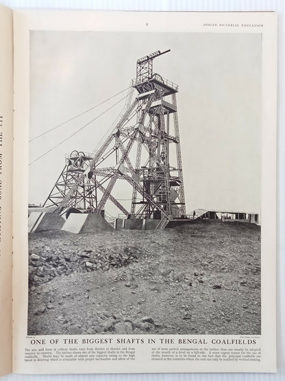 INDIAN PICTORAL EDUCATION 1929.30 Vol.1 No.11 Burma Shan, Coal Fields, Buick