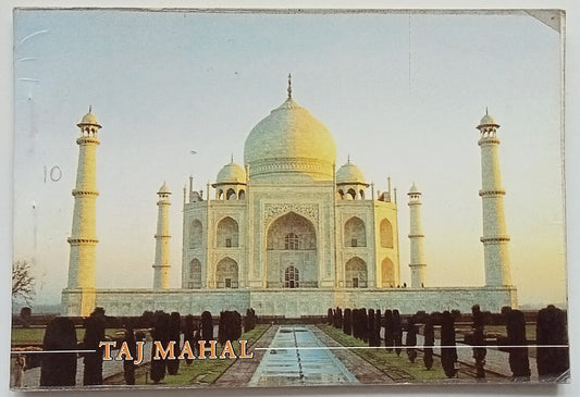 India - Taj Mahal vintage booklet of 10 postcards