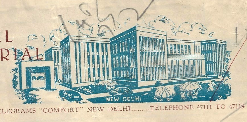 India telegram - message portion pasted on ‘Jordanian Legation Karachi arrived’