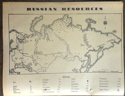 India WISA War Gazettes 2-11-1941 Russia scorched Earth policy, etc (2) Ӝ