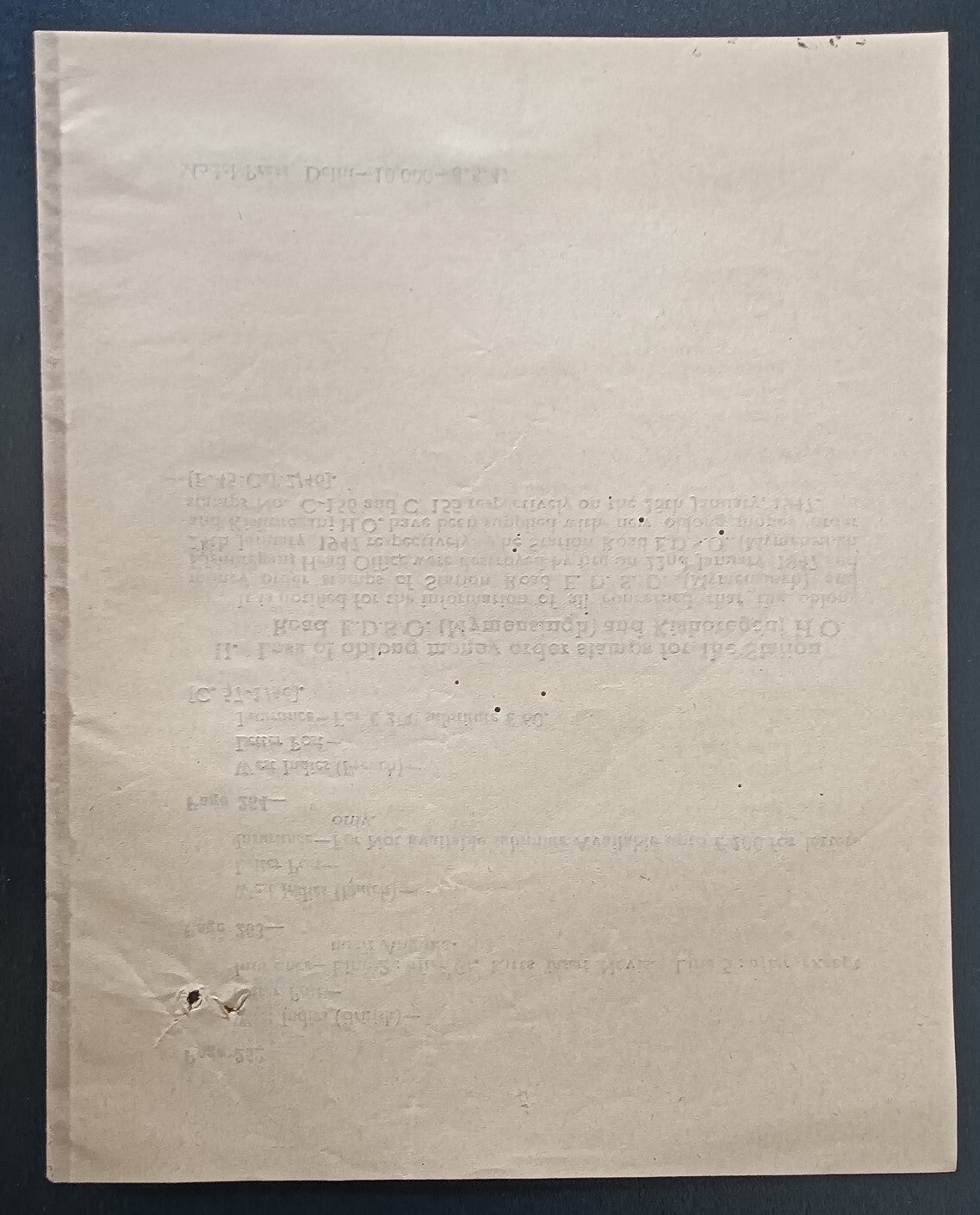 India POSTAL NOTICE No. 8 5th May 1947 Insured Letter Services + CIRCULAR No. 7
