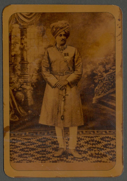 AOP India vintage look replica postcard Unidentified Prince