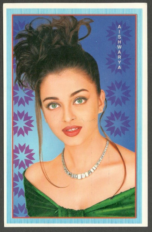 AOP India Bollywood vintage postcard AISHWARYA RAI