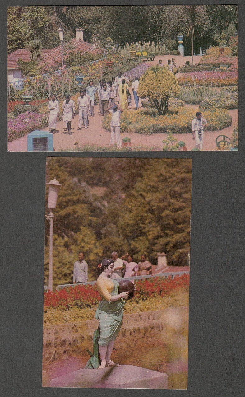AOP India OOTY vintage postcards (10)