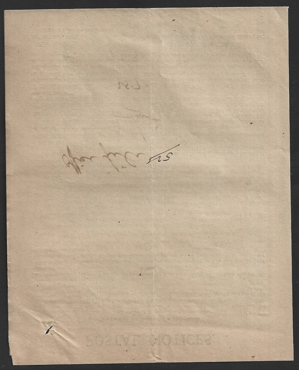 India 1929 DG'S POSTAL CIRCULAR Multiple topics