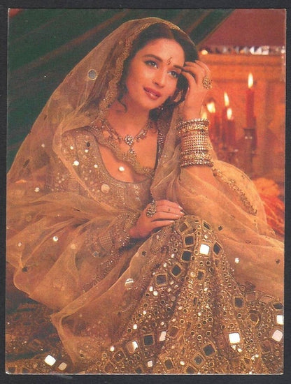 AOP2 India Bollywood 2003 pocket calendar MADHURI DIXIT
