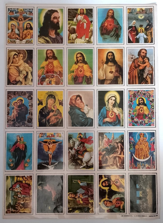 AOP India Christian poster multiverse JESUS 31x43cm R