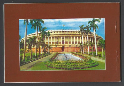 AOP India DELHI vintage booklet of 12 postcards