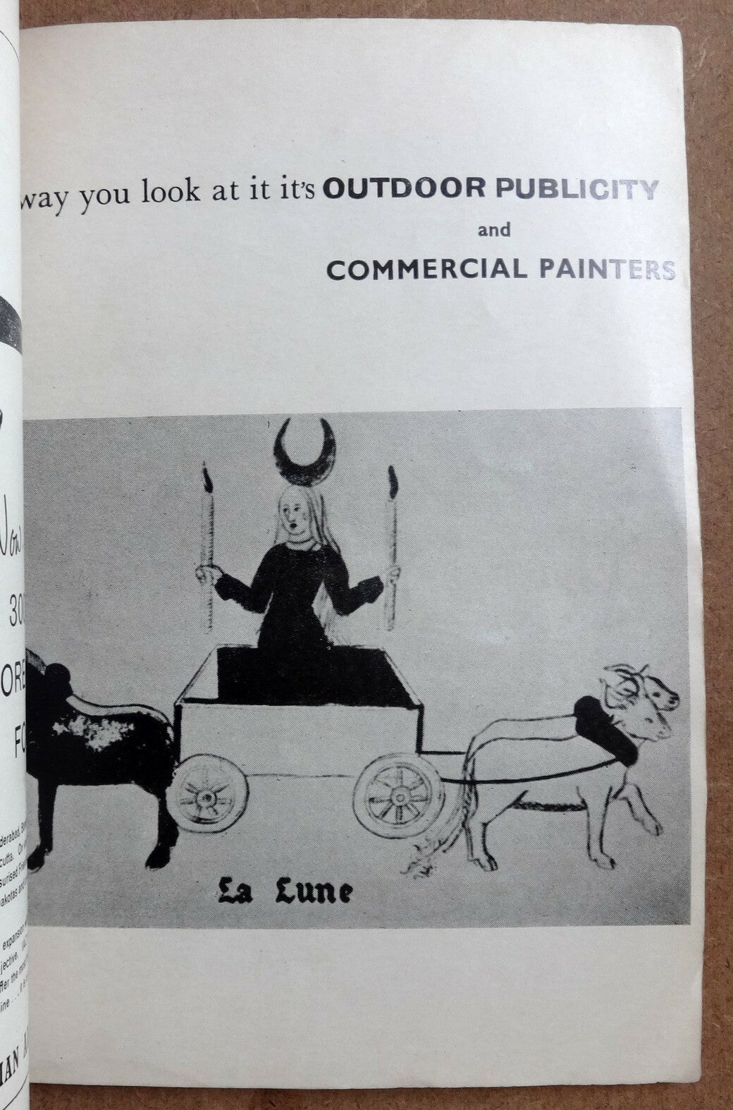 India 6th Advertisng Ball - Early Indian Advertising pamphlet – soiled cover