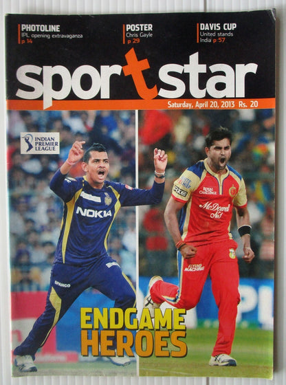 India Sports Star 201-2014 with much Cricket coverage (5 issues)
