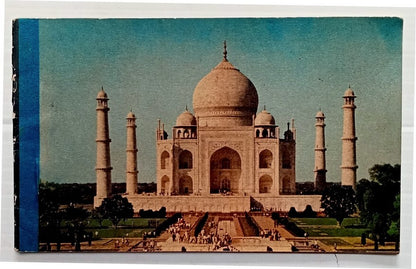 AOP India SARNATH vintage tourist booklet of 10 postcards