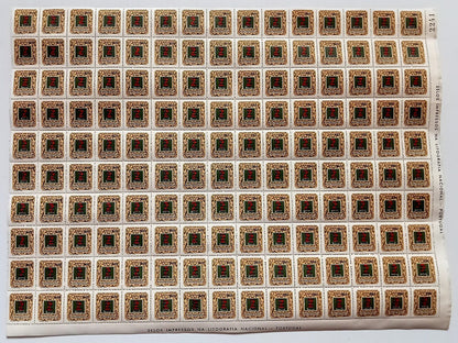 AOP Portuguese India #J53 1959 Postage Due $0.05 on 2 Ries part sheet of 150 MNH