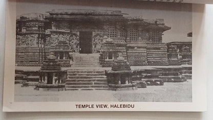 AOP India 1991 Belur Halebid Shravanabelagola Tourist Guide Booklet