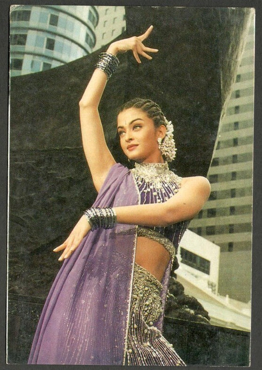 AOP Bollywood AISHWARYA RAI vintage postcard 