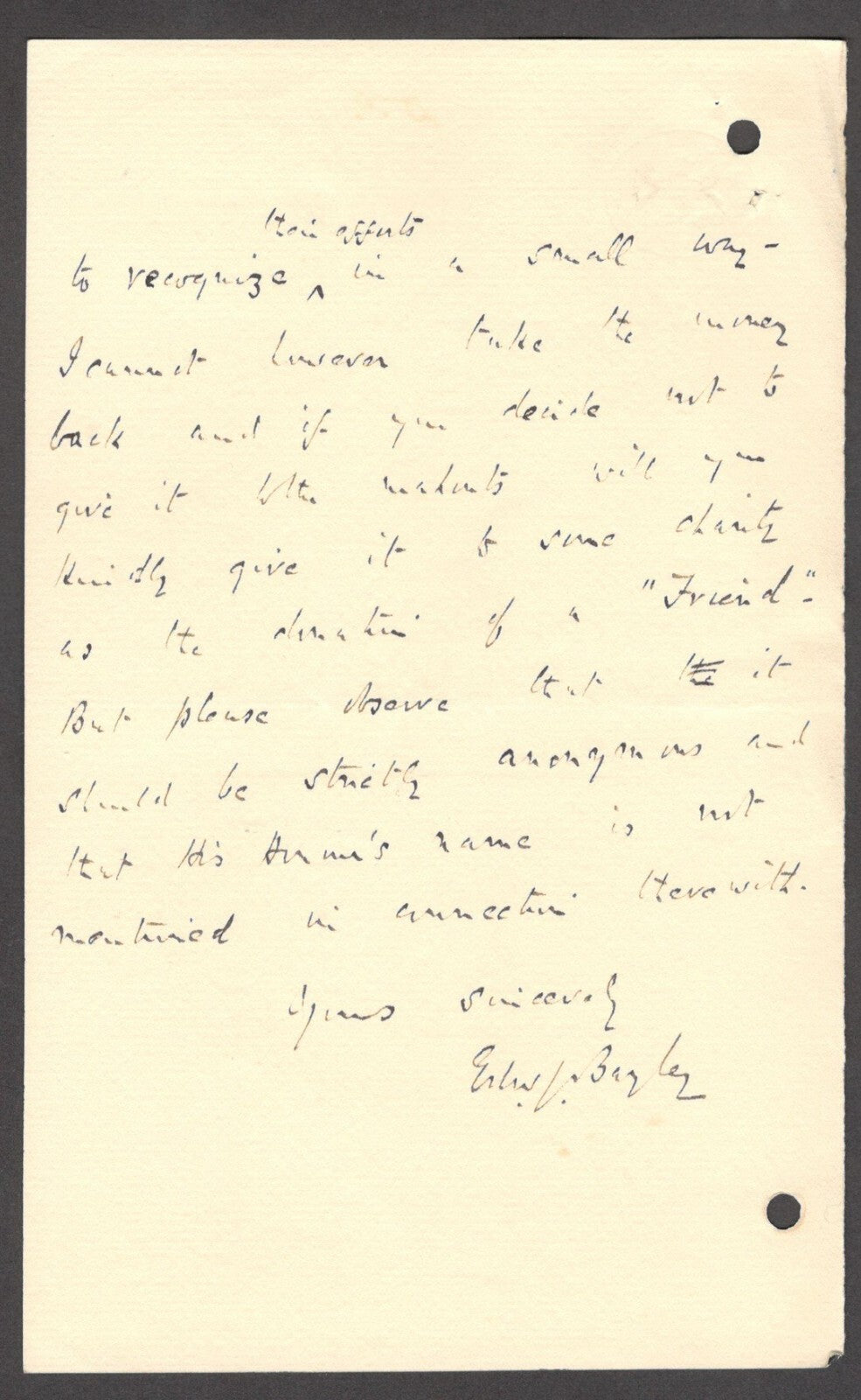 India 1911 crested letter PRIVATE SECRETARY'S OFFICE / PUNJAB GOVERNMENT CAMP