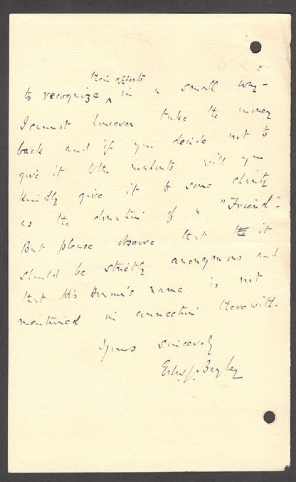 India 1911 crested letter PRIVATE SECRETARY'S OFFICE / PUNJAB GOVERNMENT CAMP