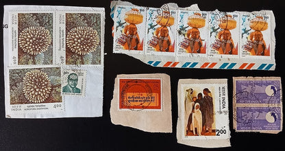 India unpicked on paper commemorative mix (200)