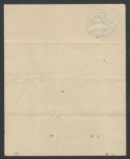 India 1941 crested letterhead ARMY MINISTER JAIPUR STATE
