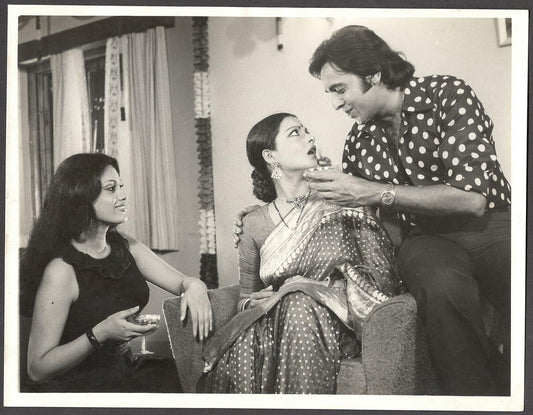 India Bollywood press photo REKHA 6" 9"