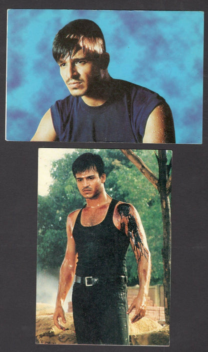 India Bollywood vintage postcards VIVEK OBEROI (7)