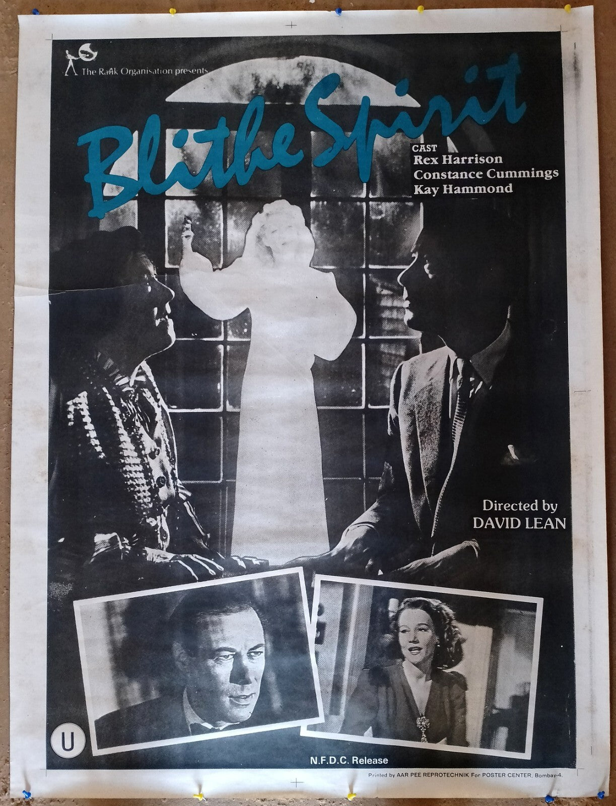 Blithe Spirit David Lean 1945 1 sh India poster