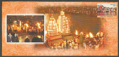 AOP India Private FDC First Day covers 2016 Varanasi x 7 different