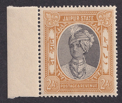 India JAIPUR STATE 1932-46 2a POSTAGE & REVENUE MNH. SG 53 £10