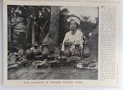 INDIAN PICTORAL EDUCATION 1929.30 Voll.1 No.2 Malabar Valan , Dasis, Chilum