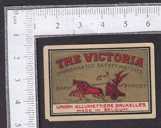 India vintage matchbox label ROSE by Sahhigara Match Works, Chorvad Road