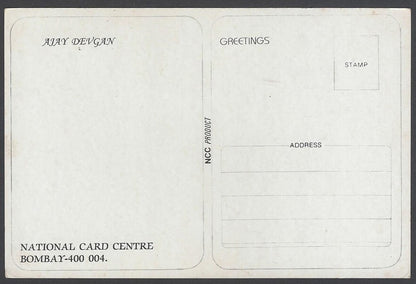 AOP India Bollywood vintage postcard AJAY DEVGAN