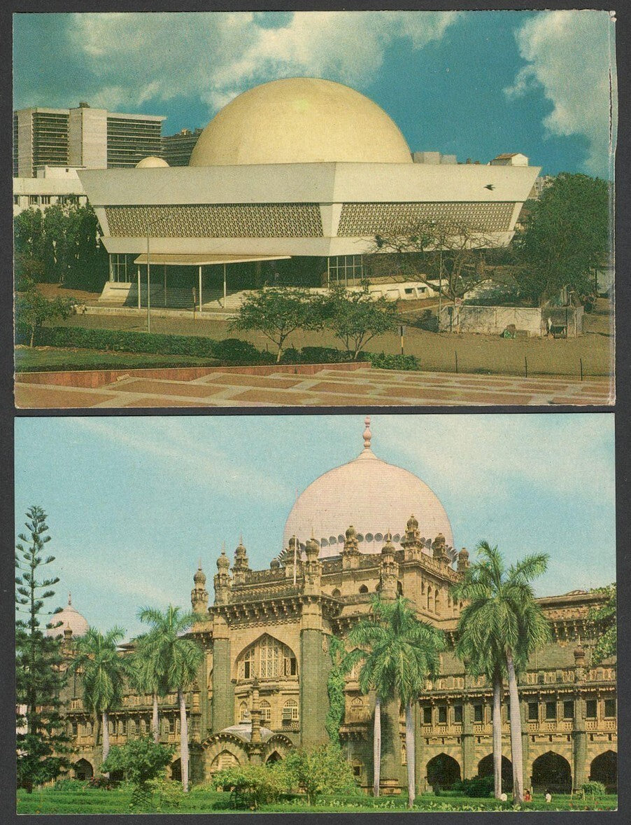 (AOP) India BOMBAY vintage postcards (10)