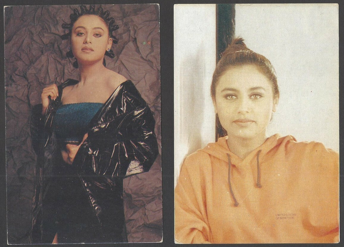 India Bollywood postcard Rani Mukharji (6)