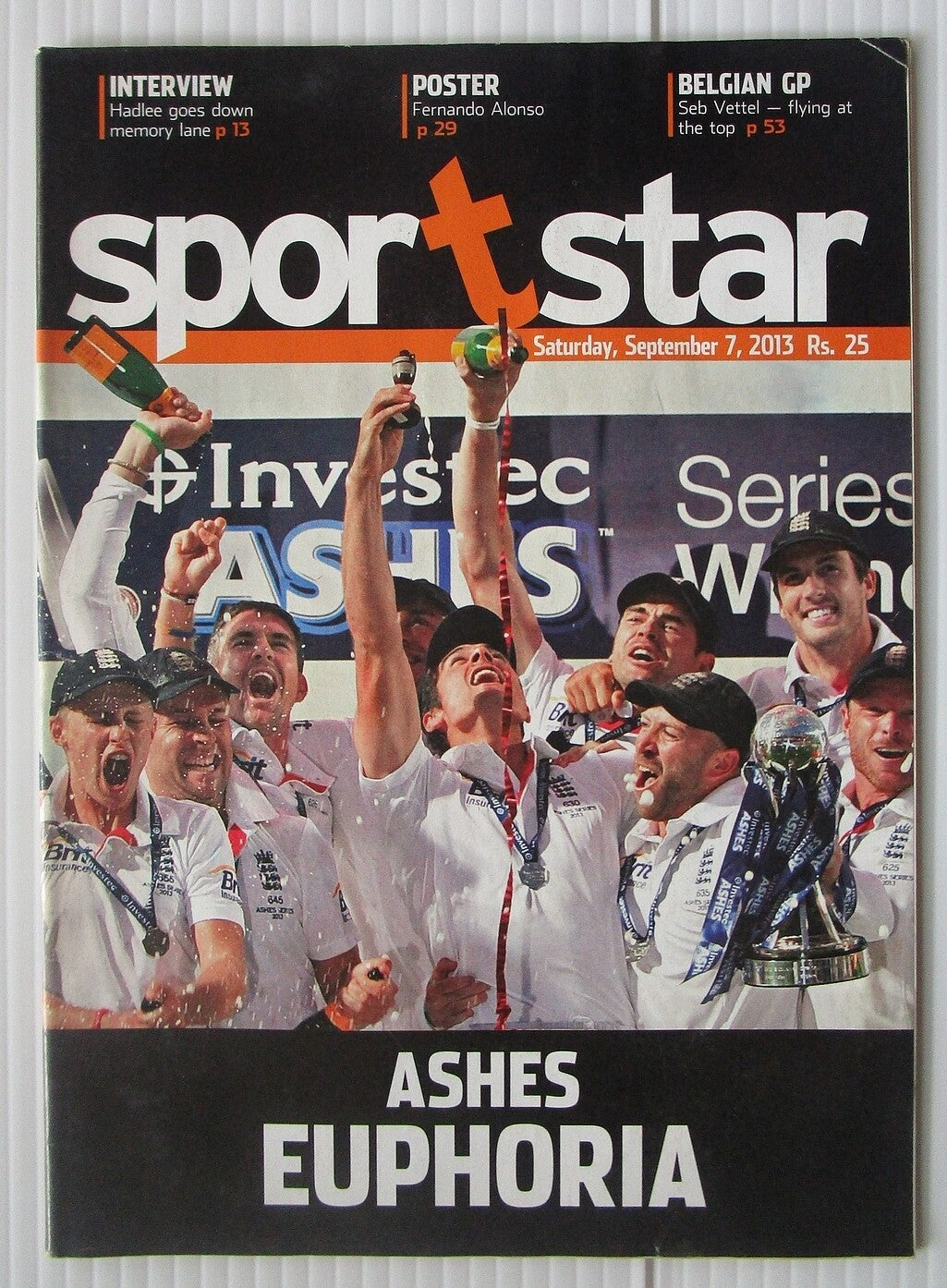 India Sports Star 2013 with much Cricket coverage (5 issues)