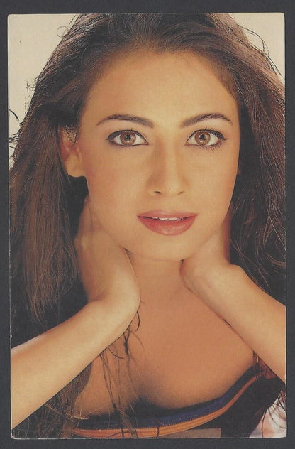 AOP India Bollywood  DIA MIRZA vintage postcard