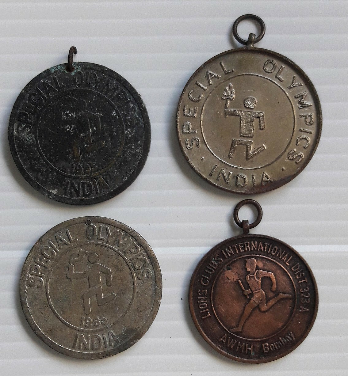 Special Olympics India medals or badges (4)