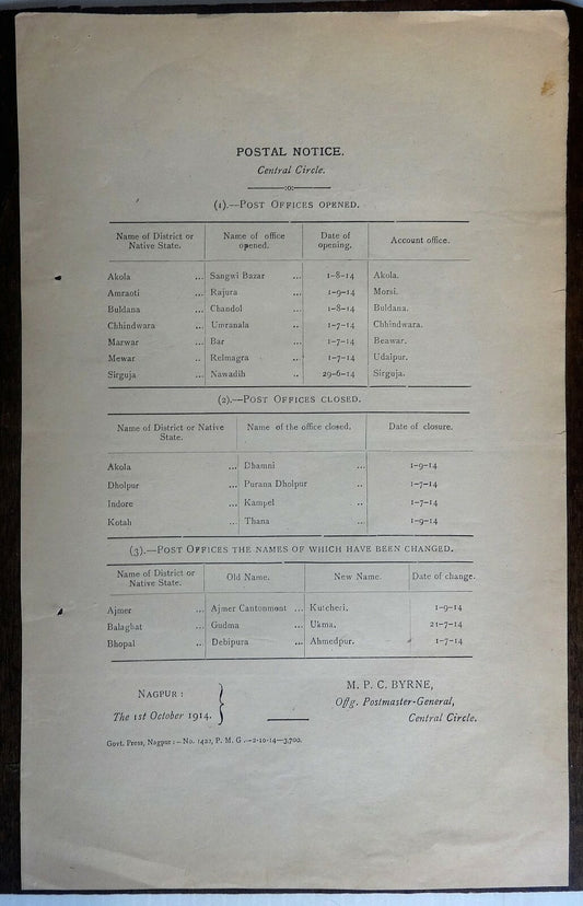 India 1935 Silver Jubilee Fund used signed letterhead
