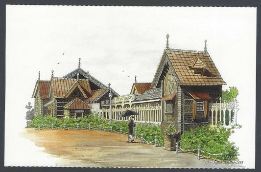 AOP INDIA WESTERN RAILWAYS Vintage souvenir postcard-Churchgate station