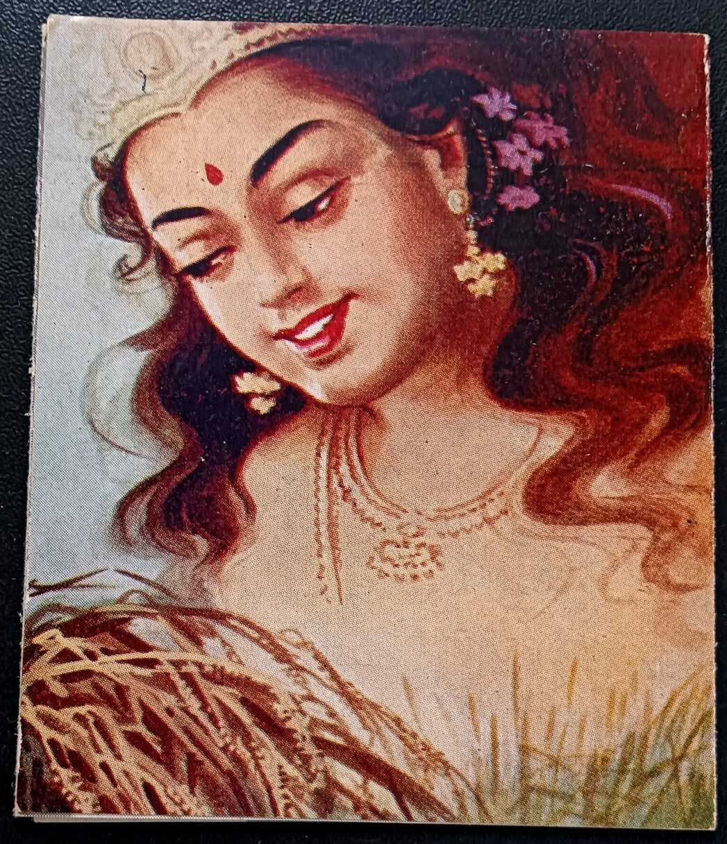 India vintage Tamil PONGAL greeting card/booklet