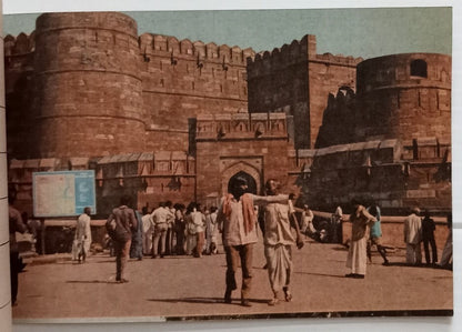 AOP India AGRA vintage booklet of 10 postcards 